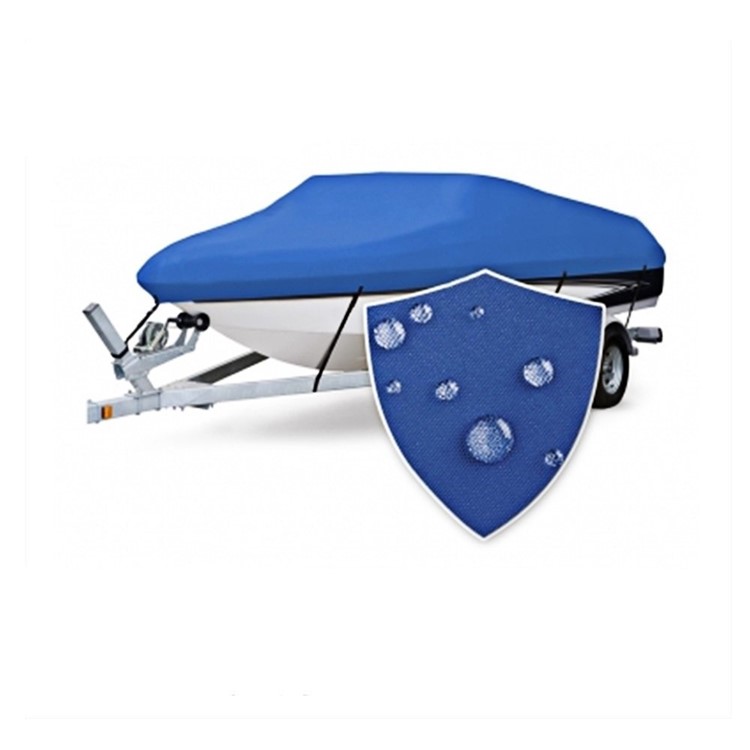 600D Weather-proof UV Resistant Protective Trailerable Boat Cover; Size: 17-19ft (5.2-5.8m)-2