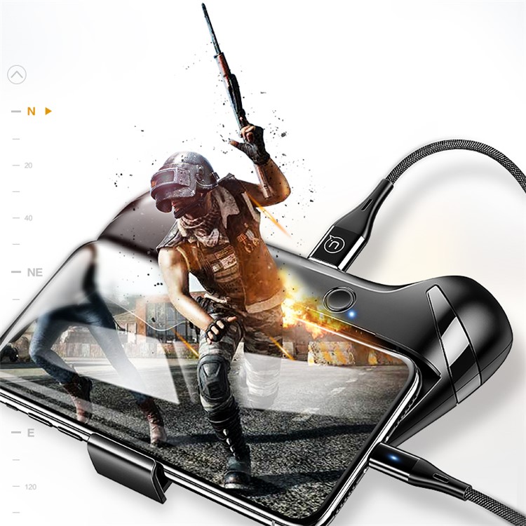 USAMS US-ZJ037 Multifunctional 1200mAh Power Bank Dual Fans Dissipate-heat Phone Game Joypad Controller-4