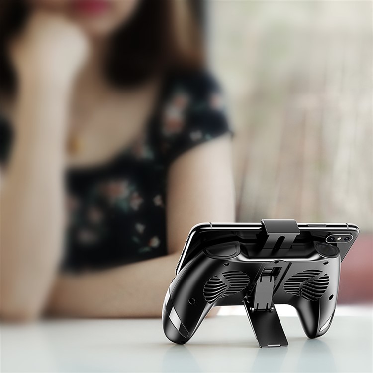 USAMS US-ZJ037 Multifunctional 1200mAh Power Bank Dual Fans Dissipate-heat Phone Game Joypad Controller-5