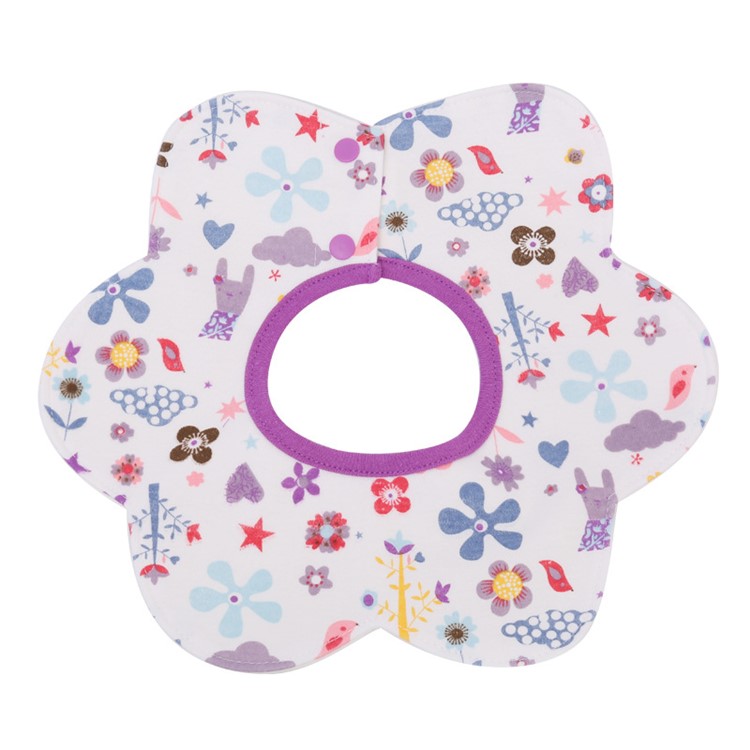 Stylish Design Baby Bandana Drool Bibs Pure Cotton Super Absorbent Baby Bibs - Style D-1