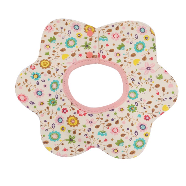 Stylish Design Pure Cotton Baby Bandana Drool Bibs for Drooling and Teething - Style H-1