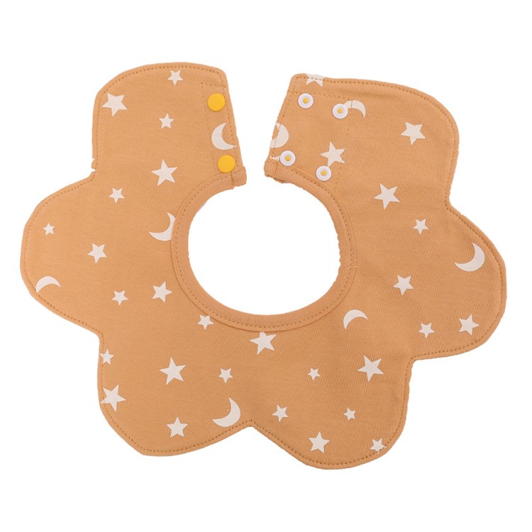 Stylish Design Baby Drool Bibs Comfortable Cotton Super Absorbent Baby Bibs - Style I-1