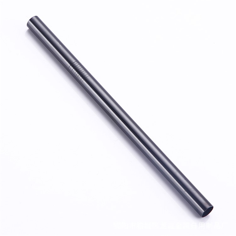 304 Stainless Steel Straight Drinking Straw Tea Coffee Tools, Size: 12 x 215mm-3