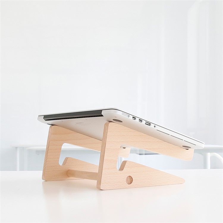 Creative Handicrafts Durable Natural Wood Desktop Stand Holder - Size: Large-2