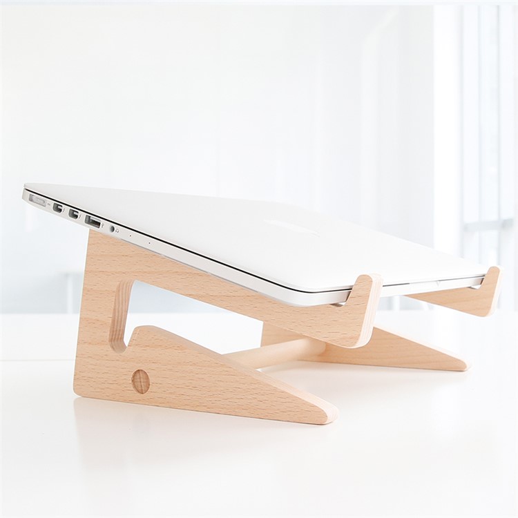 Creative Handicrafts Durable Natural Wood Desktop Stand Holder - Size: Large-3