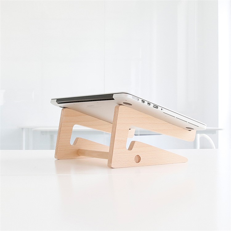 Creative Handicrafts Durable Natural Wood Desktop Stand Holder - Size: Large-4
