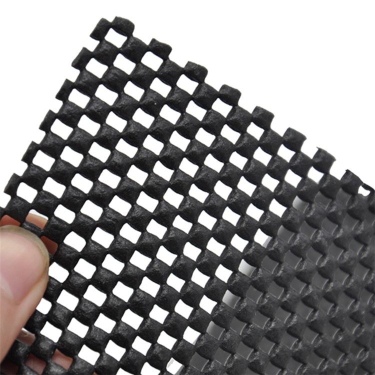 Grid Pattern Non-Adhesive Shelf Liner Anti-Slip Mat Drawer Liner Protection Grip Liner, Size: 200 x 40cm - Black-5