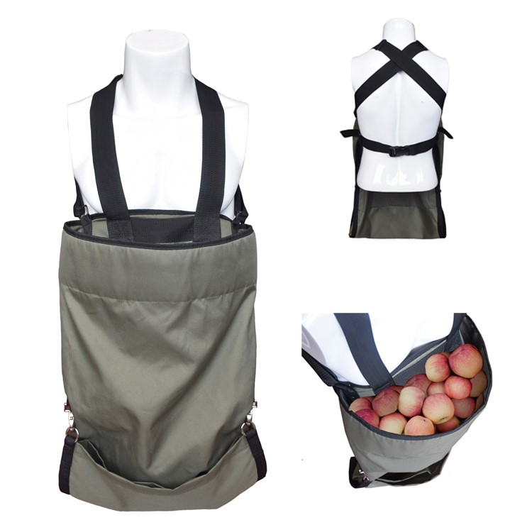 Multi-purpose Harvest Garden Apron Fruit Picking Bag, Size: 49 x 86cm-1