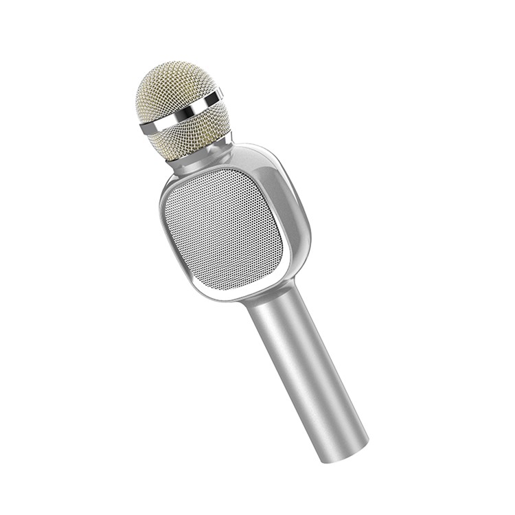 HOCO BK4 Soul Sound KTV Handheld Microphone - Silver-3