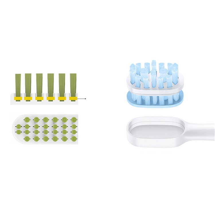 3PCS/Set XIAOMI Brush Heads (Mini Head Design) for Xiaomi Mi Home Sonic Electric Toothbrush-2