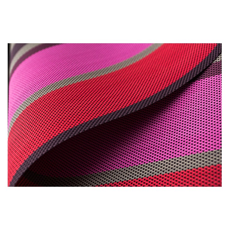 6PCS Stripe Pattern Anti-slip Heat Insulation PVC Placemat for Dining Table - Purple-2