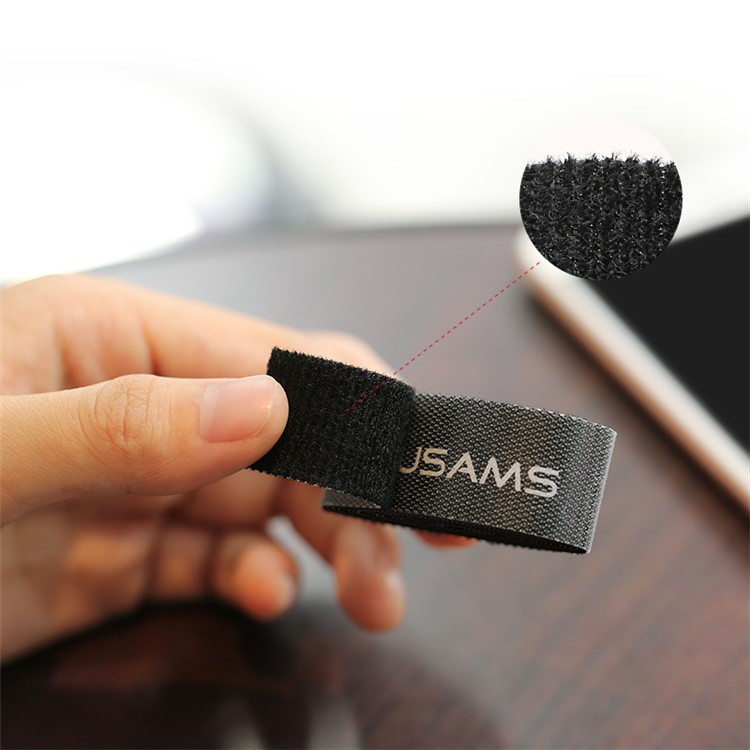 USAMS US-ZB060 Magic Sticker Cabo Enrolador De Fita De Nylon Organizador, Tamanho: 20mmx3m-5
