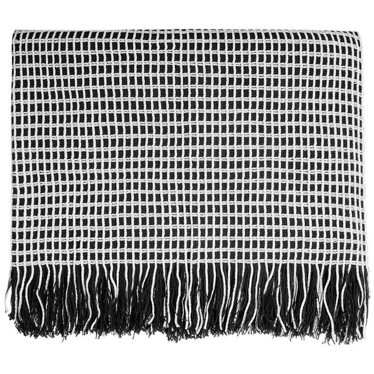 AMORUS Single Side Air Conditioning Carpet Casual Knit Sofa Blanket, Size: 1.3x1.6m-10