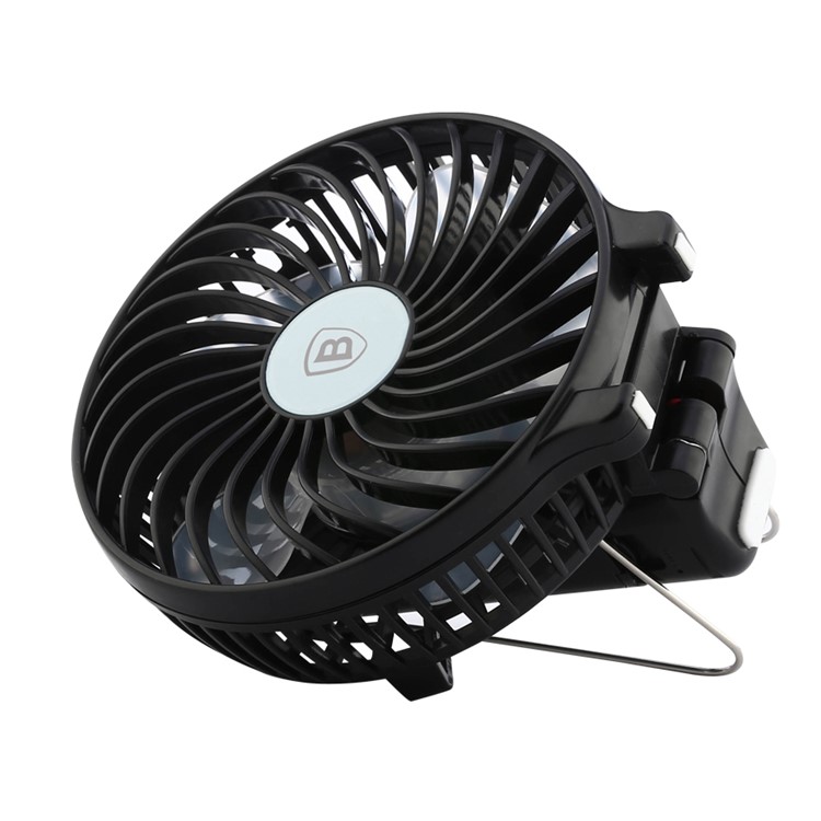 Baseus Wind Valley Rechargeable Adorable Usb Fan For Indoor Outdoor Baseus Wind Valley Rechargeable Adorable Usb Fan For Indoor Outdoor Use Black 7