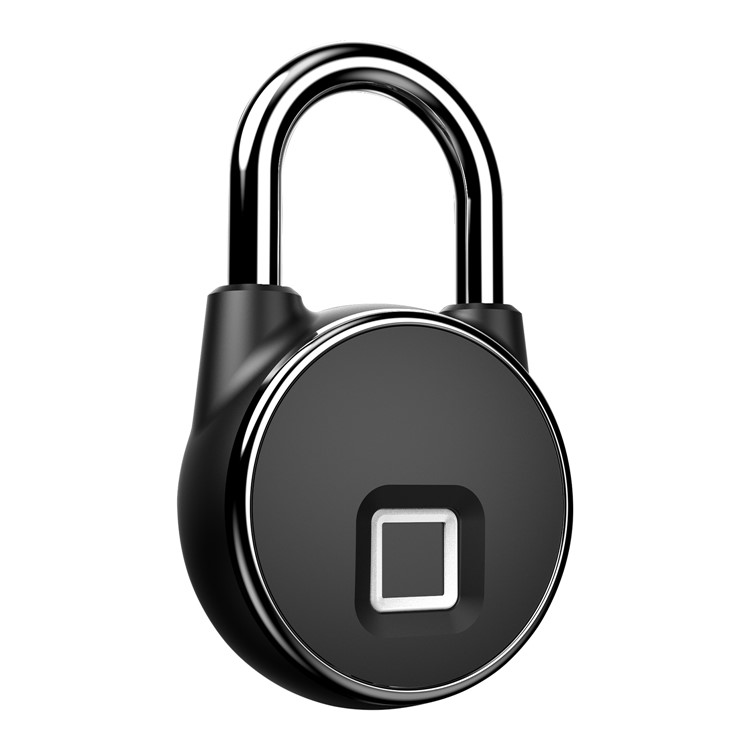 USB Rechargeable Smart Keyless Fingerprint Lock IP65 Waterproof Anti-Theft Security Padlock-2