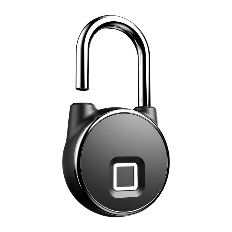 USB Rechargeable Smart Keyless Fingerprint Lock IP65 Waterproof Anti-Theft Security Padlock-3