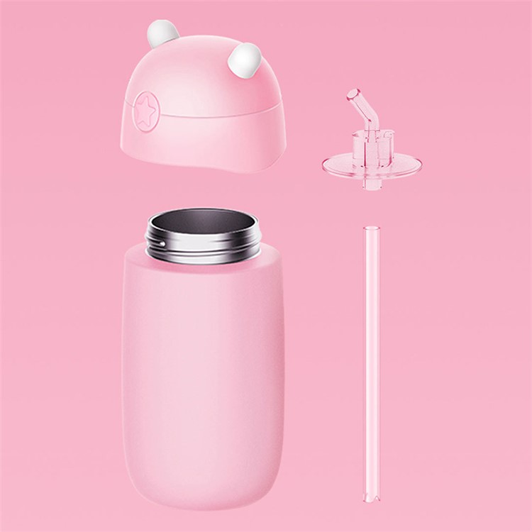 XIAOMI METOO MTBWB01XUN 435ML Children's Thermal Cup - Pink-3