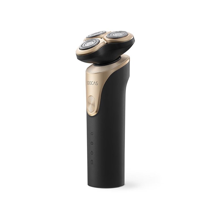XIAOMI YOUPIN SOOCAS S3 Recargables Eléctricos Lavan Afeitadora Con Un Cuchillo De Barba Inteligente - Negro-3