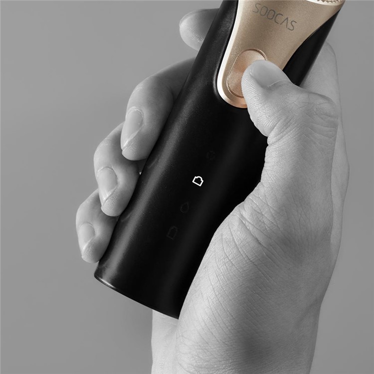 XIAOMI YOUPIN SOOCAS S3 Recargables Eléctricos Lavan Afeitadora Con Un Cuchillo De Barba Inteligente - Negro-5