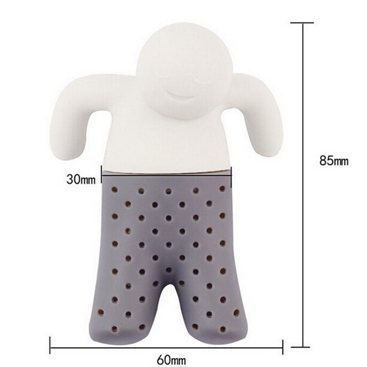 Cartoon Pattern Silicone Tea Infuser Loose Leaf Tea Strainer Filter-2
