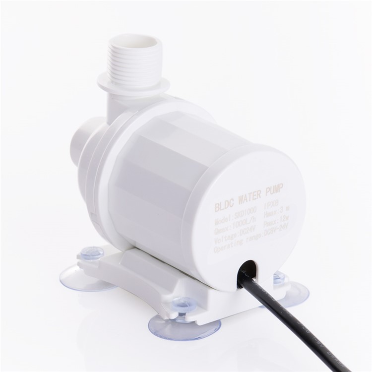 SKD1000 DC 24V 3M 1000L/H Mini Brushless Motor Submersible Water Pump for Cooling System-5