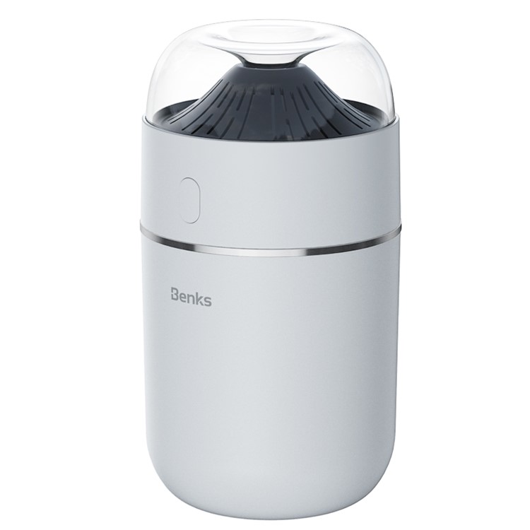 BENKS L27 Small Volcano Mini Home Bedroom Silent Humidifier with Night Light Function - White-7