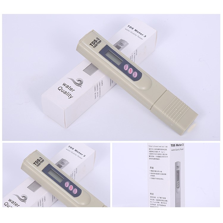TDS-3 Digital TDS Meter Aquarium Pool Water Quality Testing Pen Water Purity Filter Accurate Monitor TDS Temp Meter-6