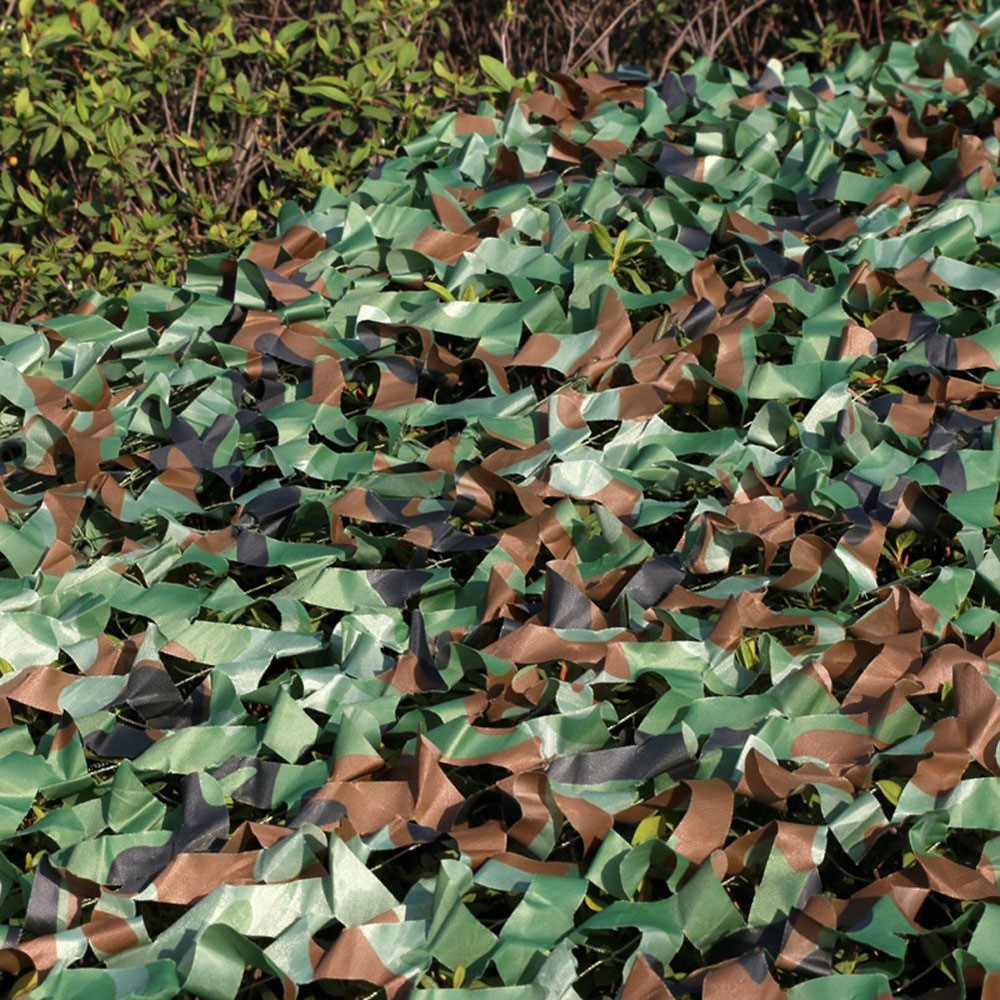 4m x 5m Jungle Cover Woodland Camouflage Camo Net for Camping Hunting Shooting-3