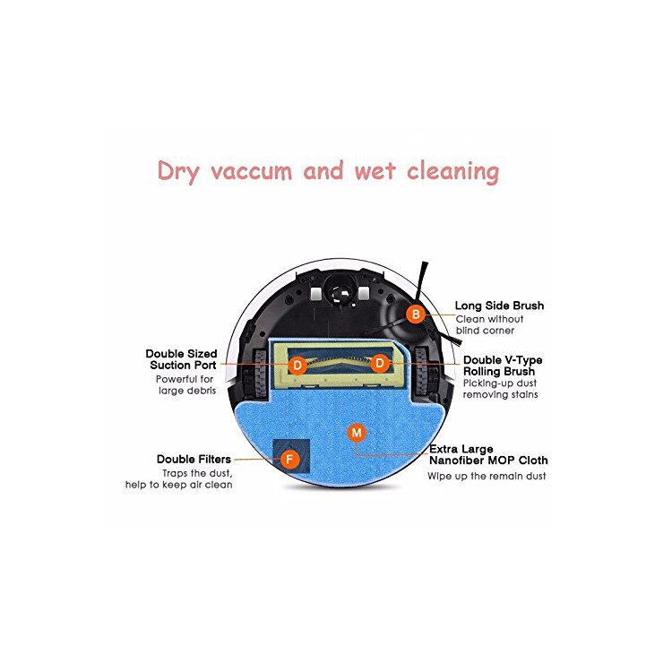 Buy ILIFE V7S Smart Robot Vacuum Cleaner Wet and Dry Sweeping Machine
