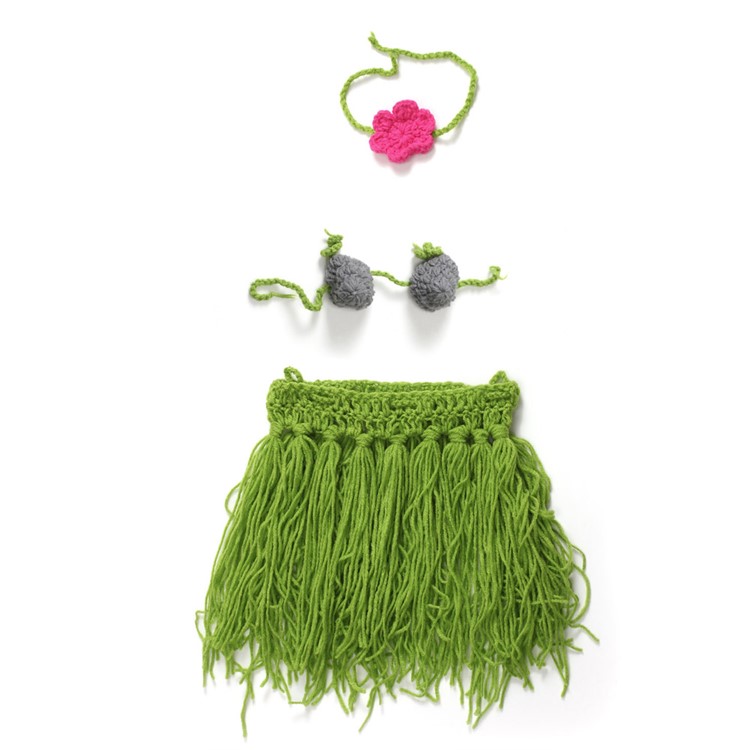 Baby Newborn Knitted Crochet Costume Photograph Props Set-1