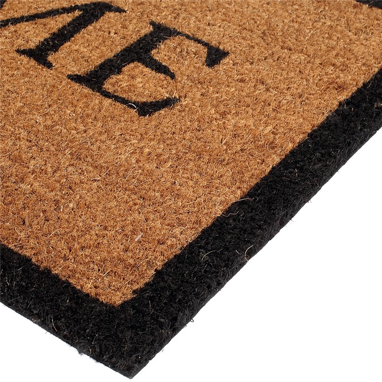 Natural Coconut Fiber Rug Door Anti Slip Carpet Size 45 X 75cm Natural Coconut Fiber Rug Door Anti Slip Carpet Size 45 X 75cm