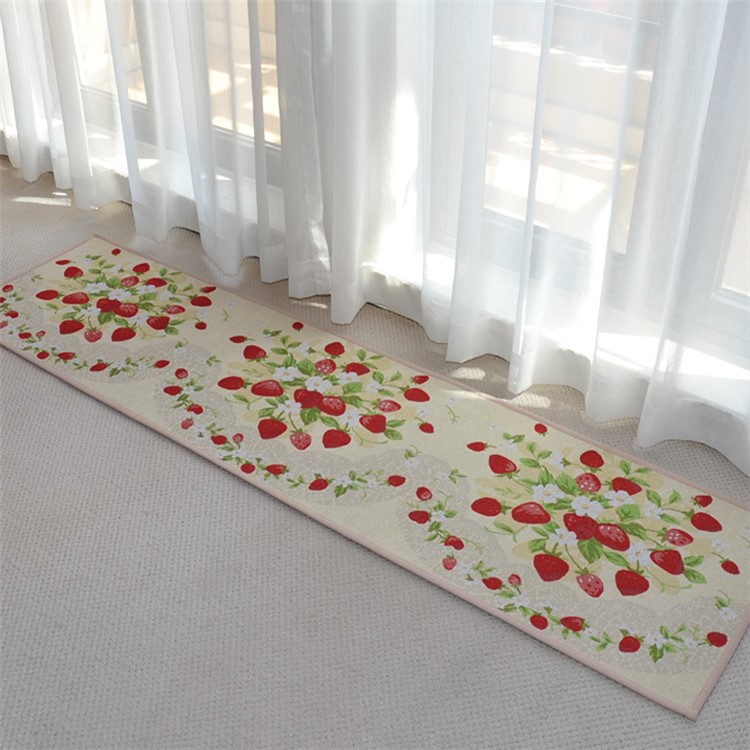 Gekauft Erdgeschoss Teppich Teppich Küche Teppich 45 X 120cm - Erdbeere Gekauft Erdgeschoss Teppich Teppich Küche Teppich 45 X 120cm - Erdbeere
