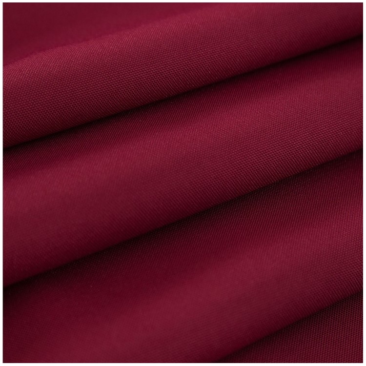 Hotel Restaurant Round Polyester Tablecloth for Decorations, Size: 180cm - Wine Red-2