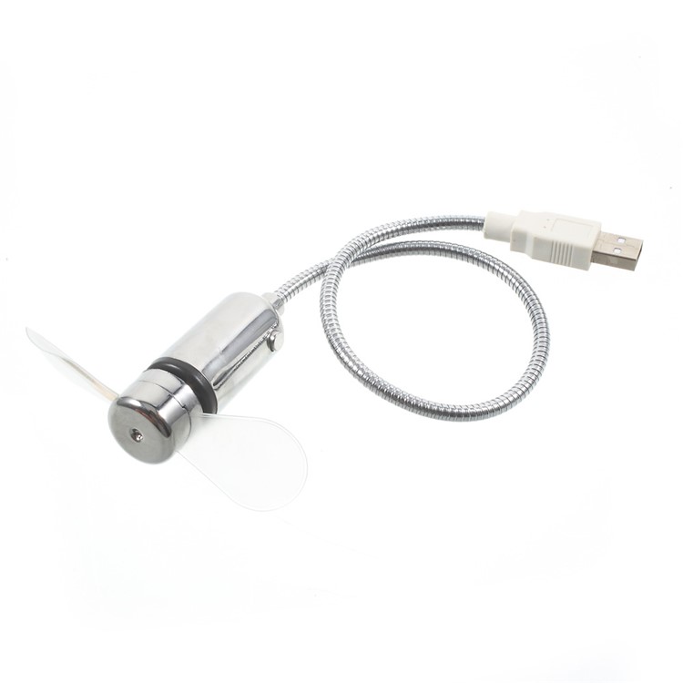 Flexible Gooseneck USB Programmable LED DIY Messages Cooling Fan Christmas Gift UF-211-06RGB-4