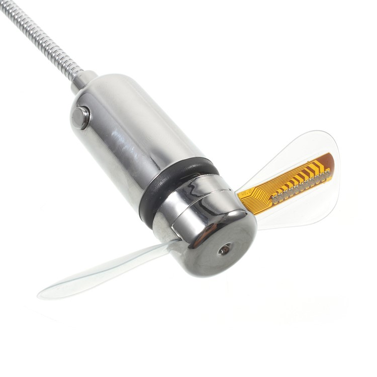 Flexible Gooseneck USB Programmable LED DIY Messages Cooling Fan Christmas Gift UF-211-06RGB-8