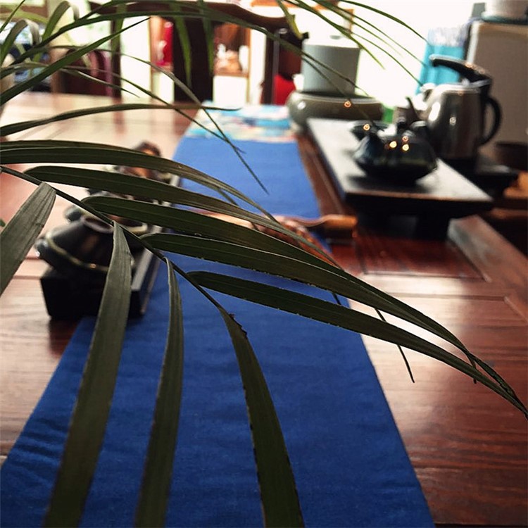 200 x 20cm Joint Japanese Art Style Cotton Linen Table Runner Cover Decoration Tablecloth-1