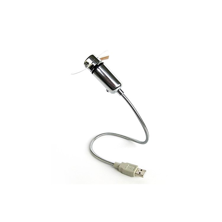 Electroplating Mini USB programable LED DIY Mensajes ventilador de refrigeración-2