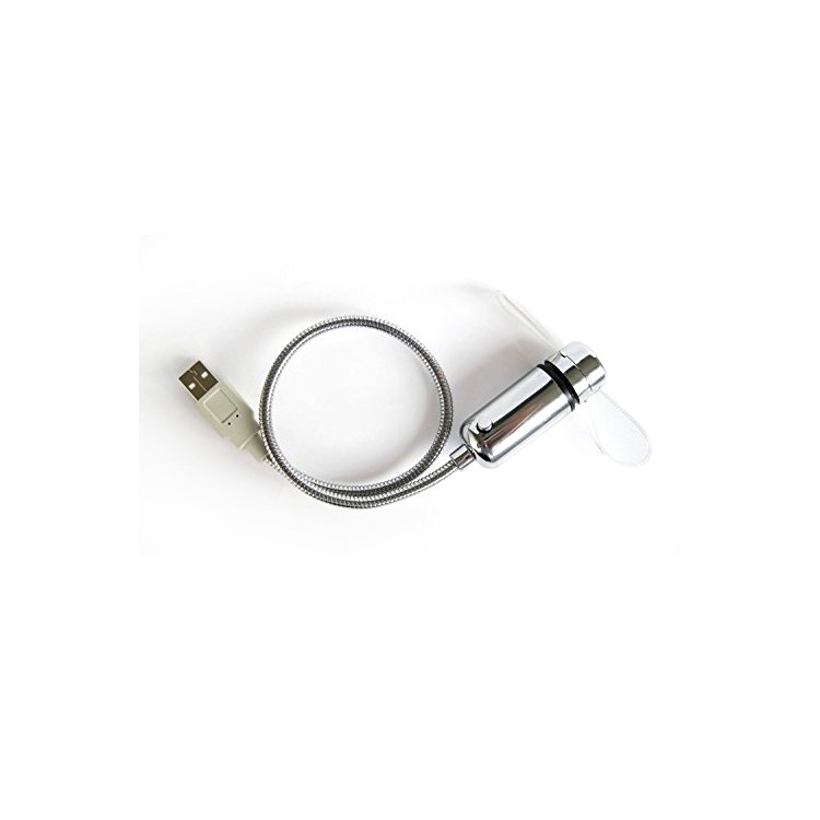 Electroplating Mini USB programable LED DIY Mensajes ventilador de refrigeración-4