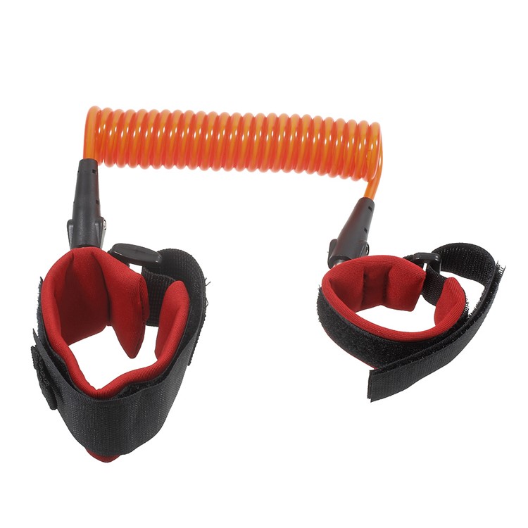 Anti Lost Wrist Link Strap Rope Leash Safety Harness for Baby Child Safety - Red-1