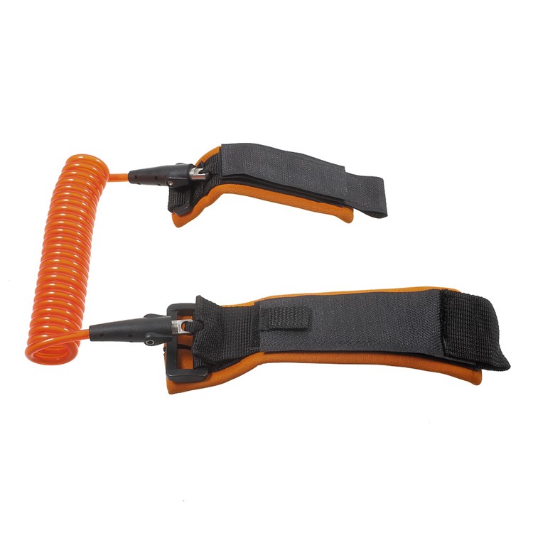 Baby Child Walking Hand Belt Anti Lost Wrist Link Safety Harness Strap Rope Leash - Orange-2
