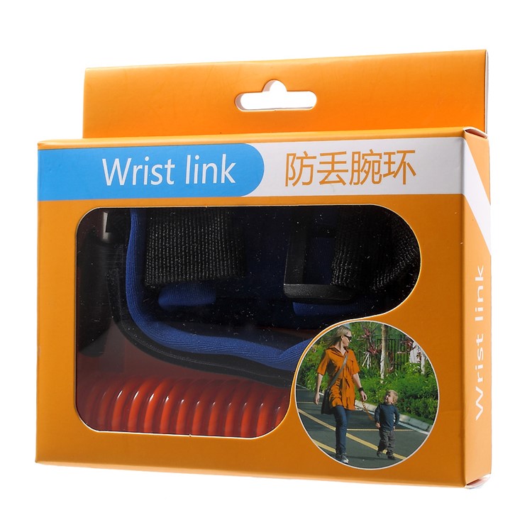 Anti Lost Safety Wrist Link Strap Rope Leash Walking Hand Belt for Baby Child - Blue-8