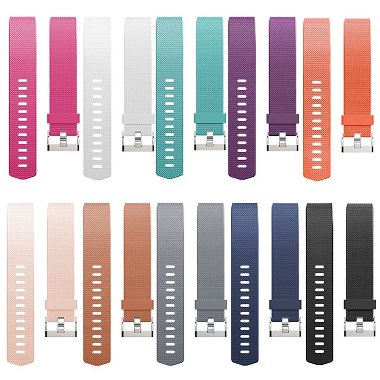10pcs/set Silicone Macio, Elegante Pulso Pulseira Pulseira para o Fitbit Carregador 2-2