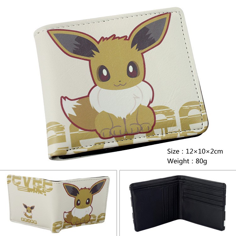 Pokemon Go Eeveelution PU Leather Bi-fold Wallet - Eevee-1