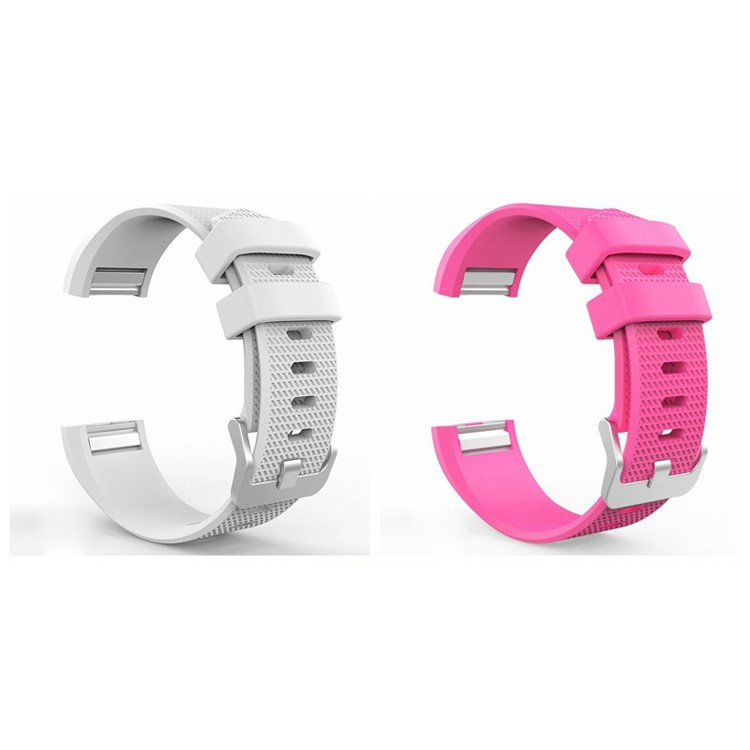 Soft Silicone Replacement Sport Band for Fitbit Charge 2 - Light Purple-2