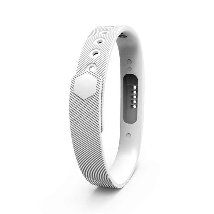 Silicone Wrist Band Accessory Replacement for Fitbit Flex 2 - White-2