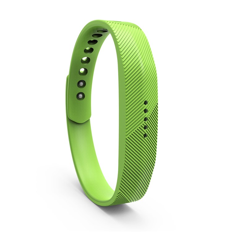Silicone Replacement Bracelets Wrist Band for Fitbit Flex 2 - Green-1