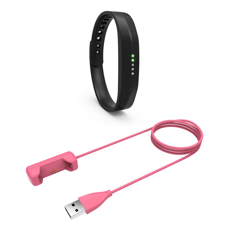 For Fitbit Flex 2 Replacement Charging Cradle with 15cm Cable - Rose-1