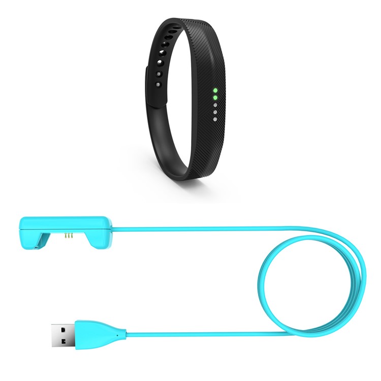 For Fitbit Flex 2 15cm USB Charging Cable Adapter - Blue-6