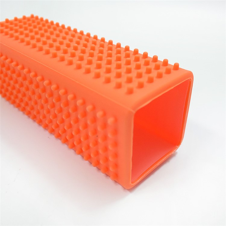 Silicone Pets Shedding Hair Remover Grooming Tool Roller for Puppy Dogs Cats - Orange-1
