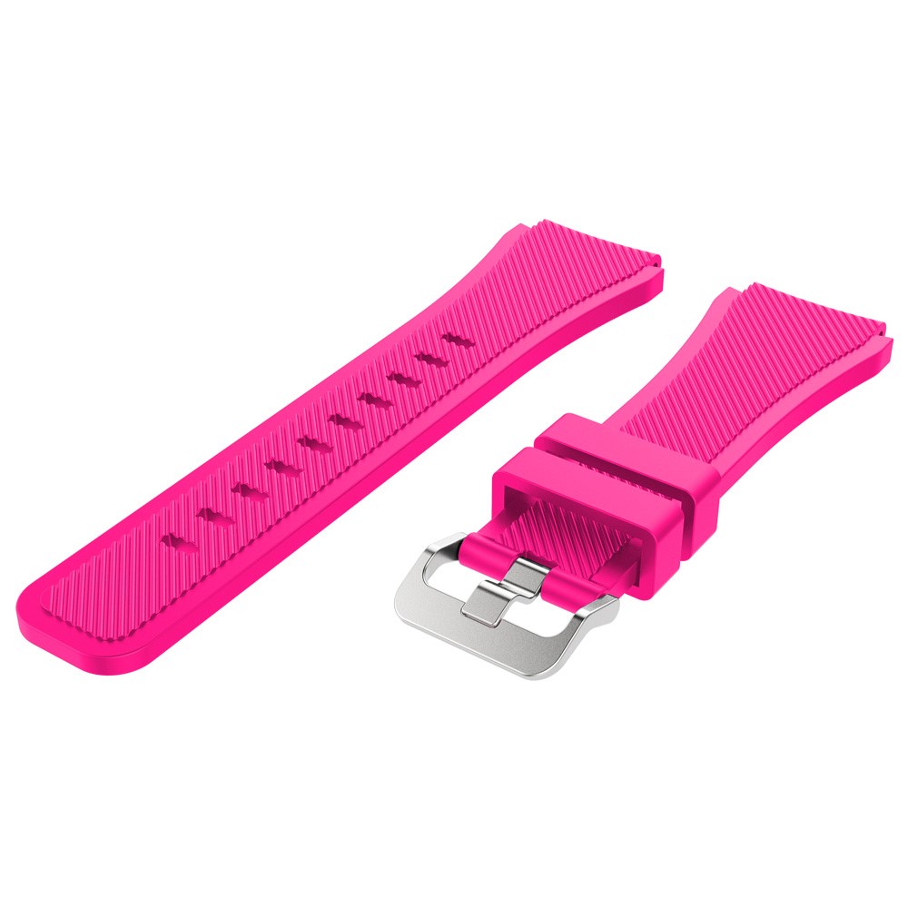 Flexible Sports Silicone Watch Band for Samsung Gear S3 Frontier / S3 Classic - Rose-1